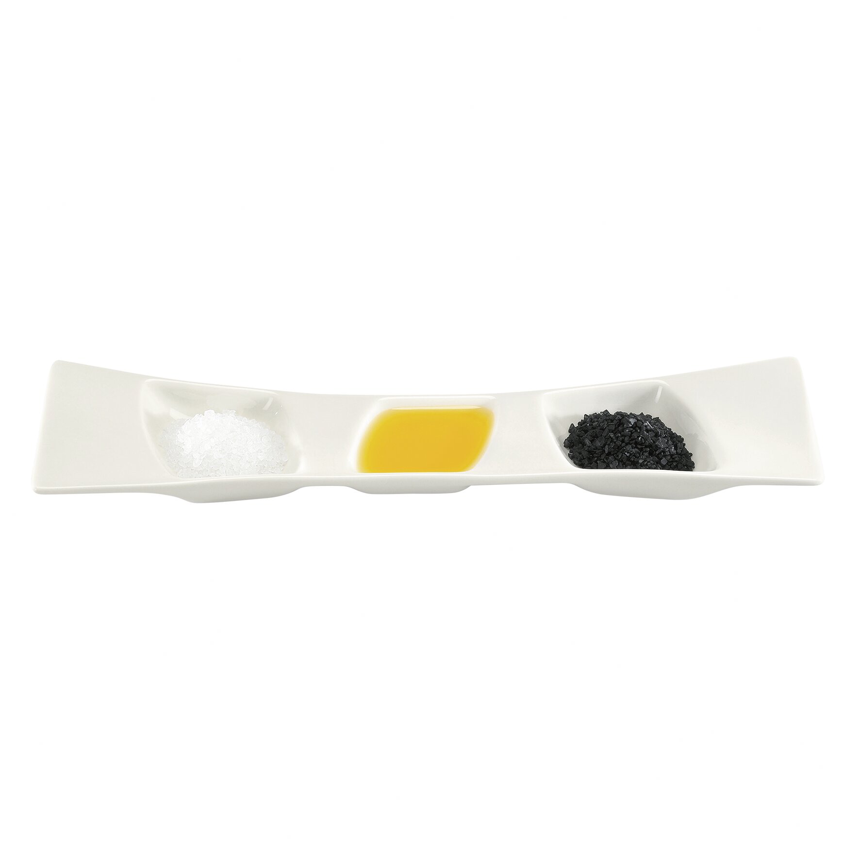 Cocktailteller 200 x 65 mm creme Mazza