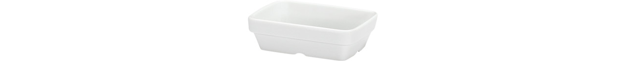 Schale rechteckig stapelbar 113 x 84 mm / 0,16 l Systemline