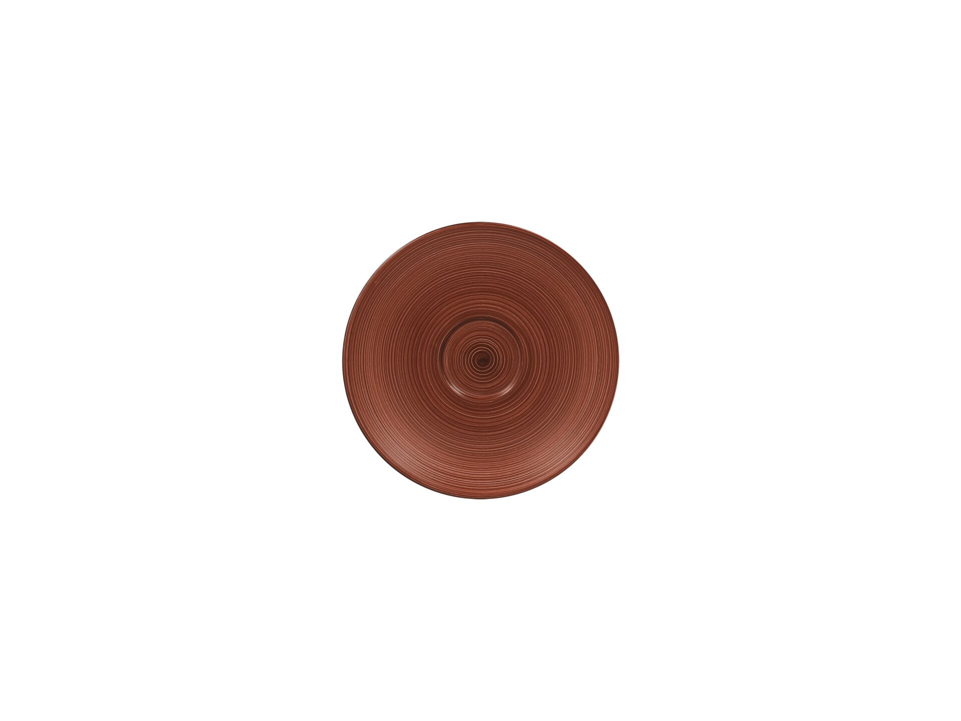 Untertasse 150 mm walnut für Tassen 0,20 l + 0,23 l