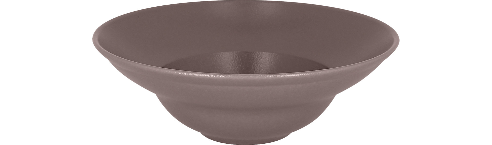 Teller extra tief 230 mm / 0,32 l chestnut-brown