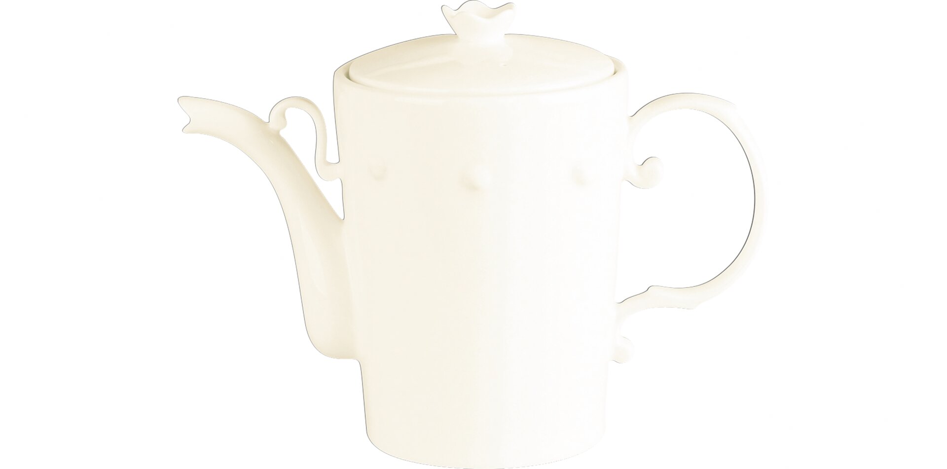 Kaffeekanne mit Deckel Princess 1,60 l weiß