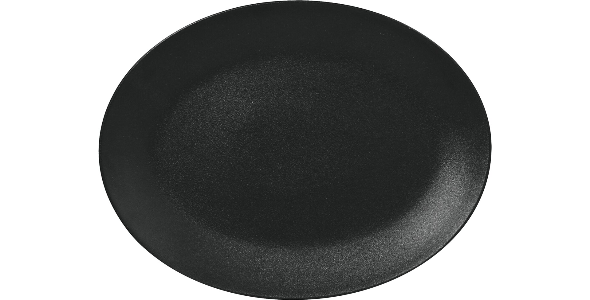 Platte oval 360 x 270 mm volcano Neofusion