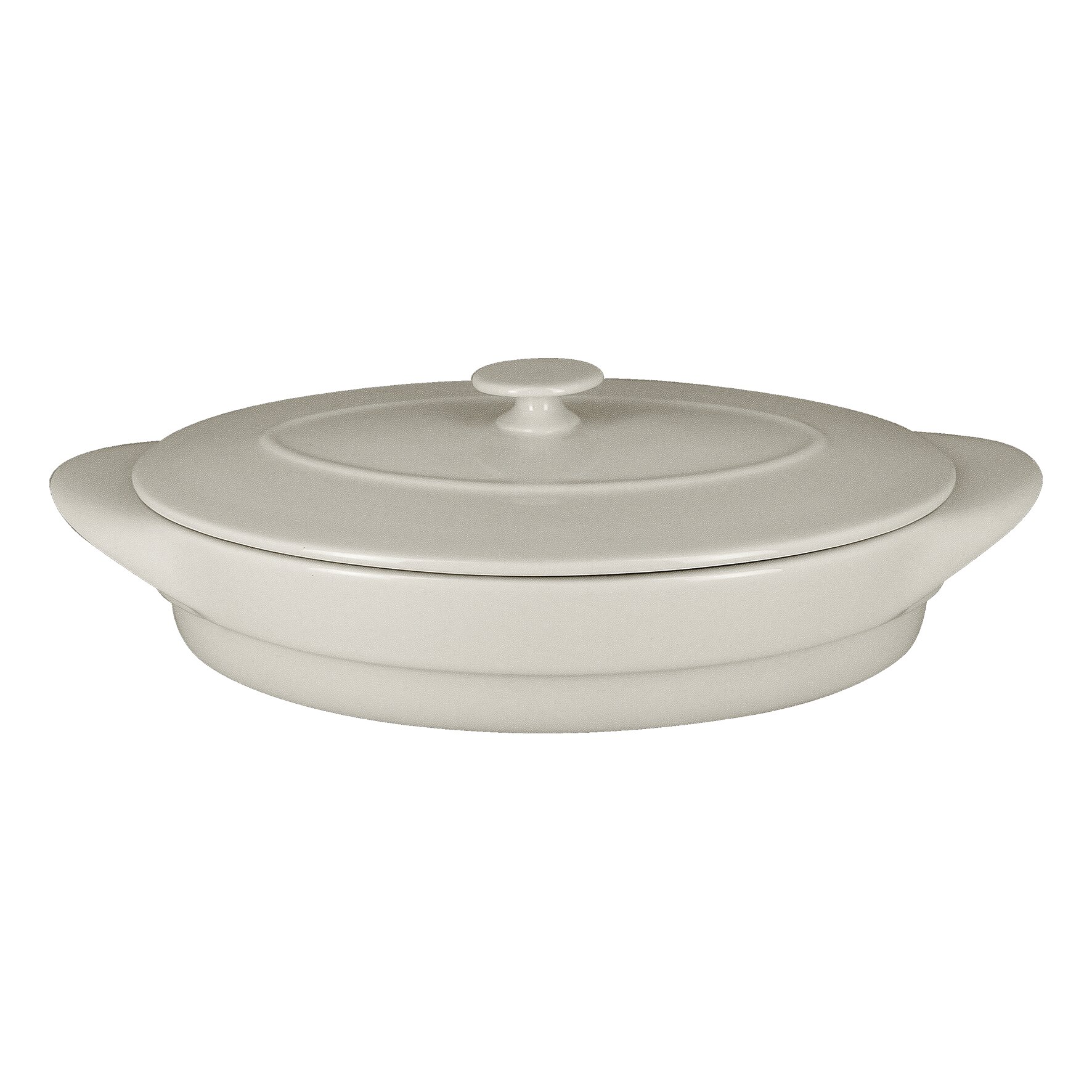 Deckel 260 x 175 mm für Platte oval sand Chef´s Fusion