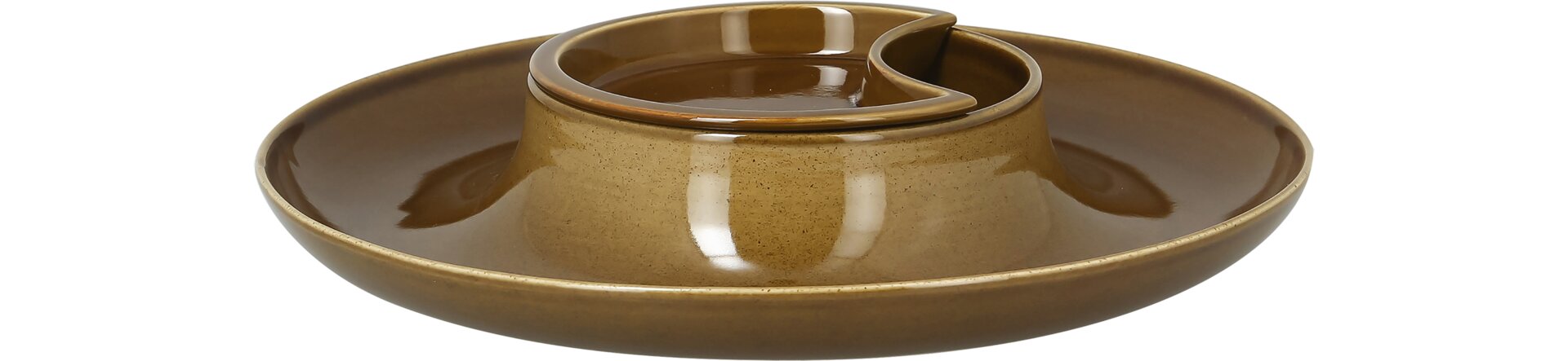 Deckel flach ashore 145 x 125 mm caramel
