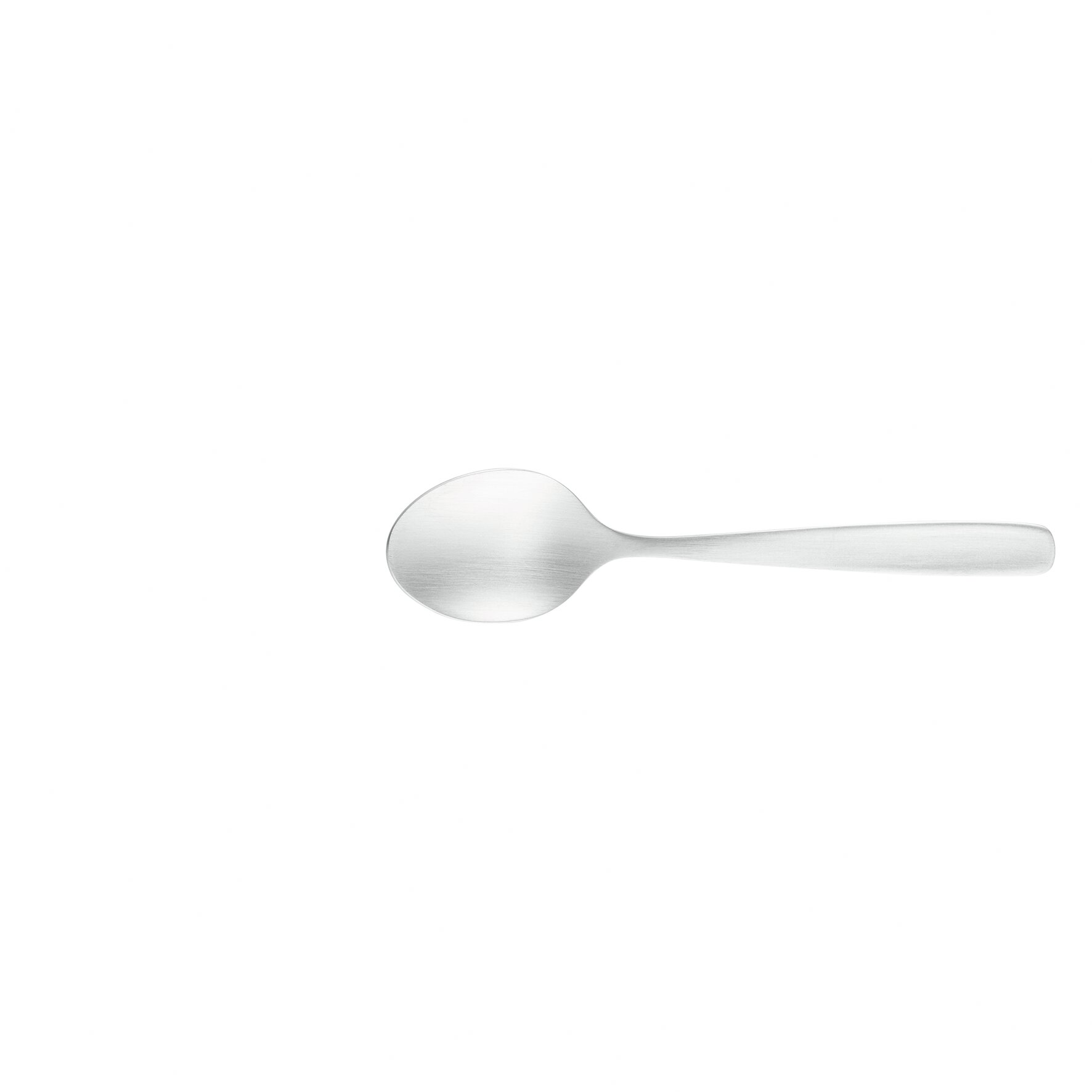 Kaffee-/ Teelöffel gebürstet 135 mm Cara 18/0