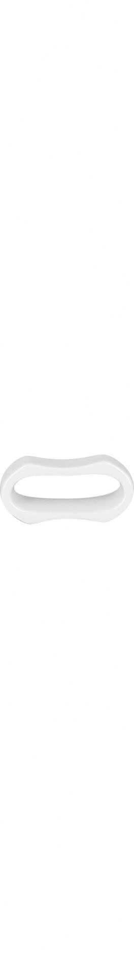 Stäbchenhalter 60 mm lang plain-white