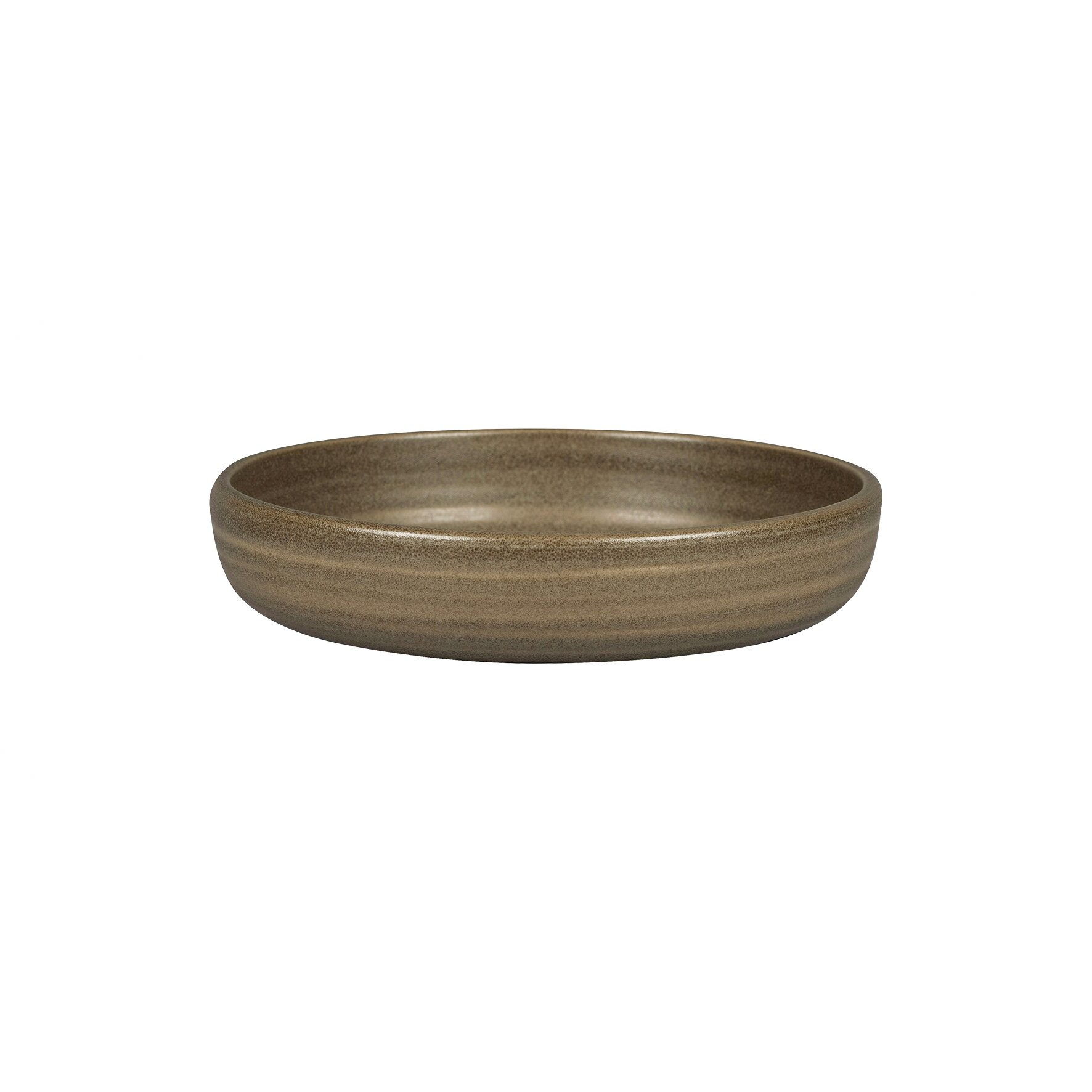 Teller tief rund 198 mm / 0,90 l dark brown Ease Selva