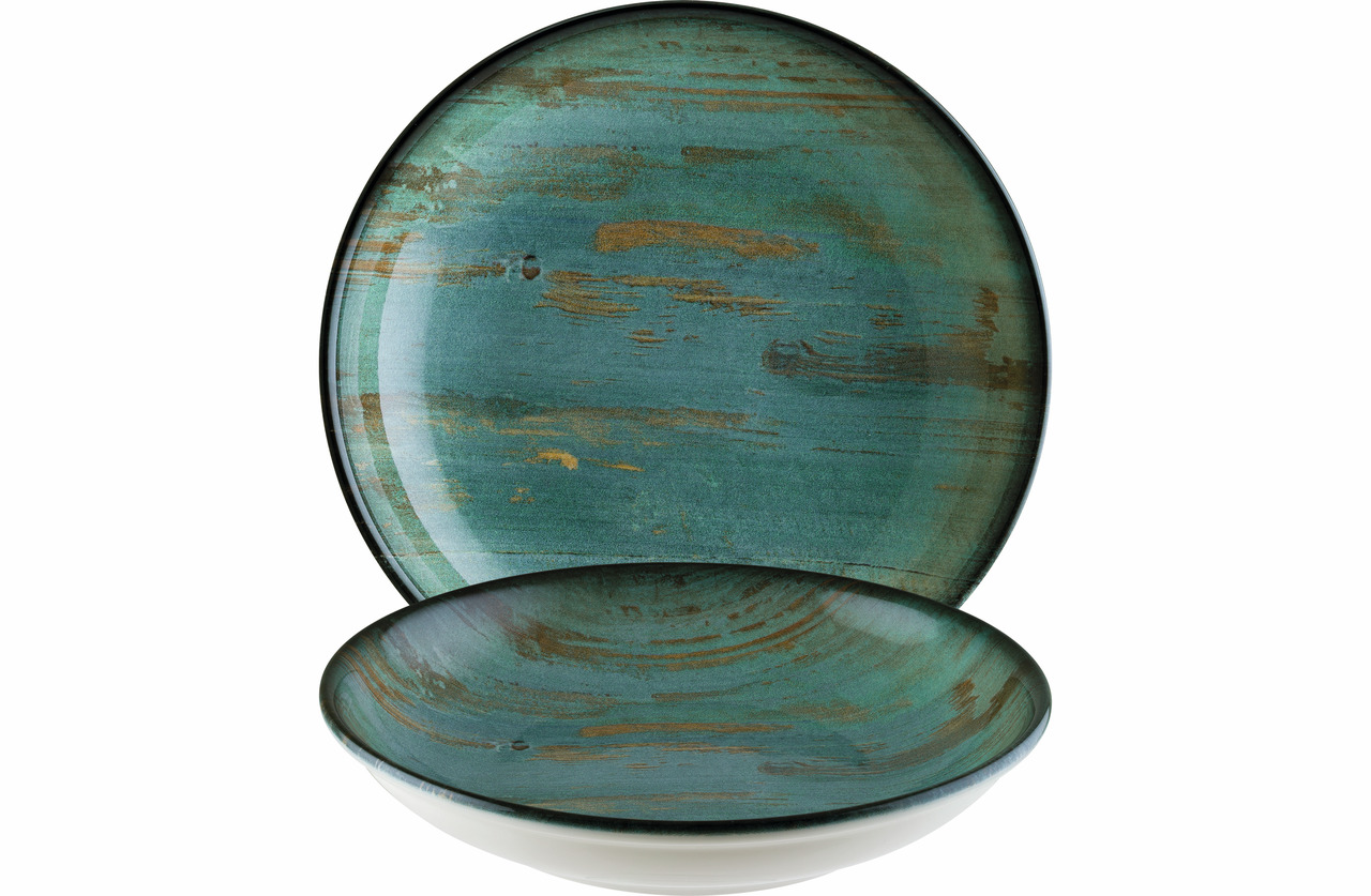 Teller tief Gourmet 200 mm / 0,50 l Madera Mint