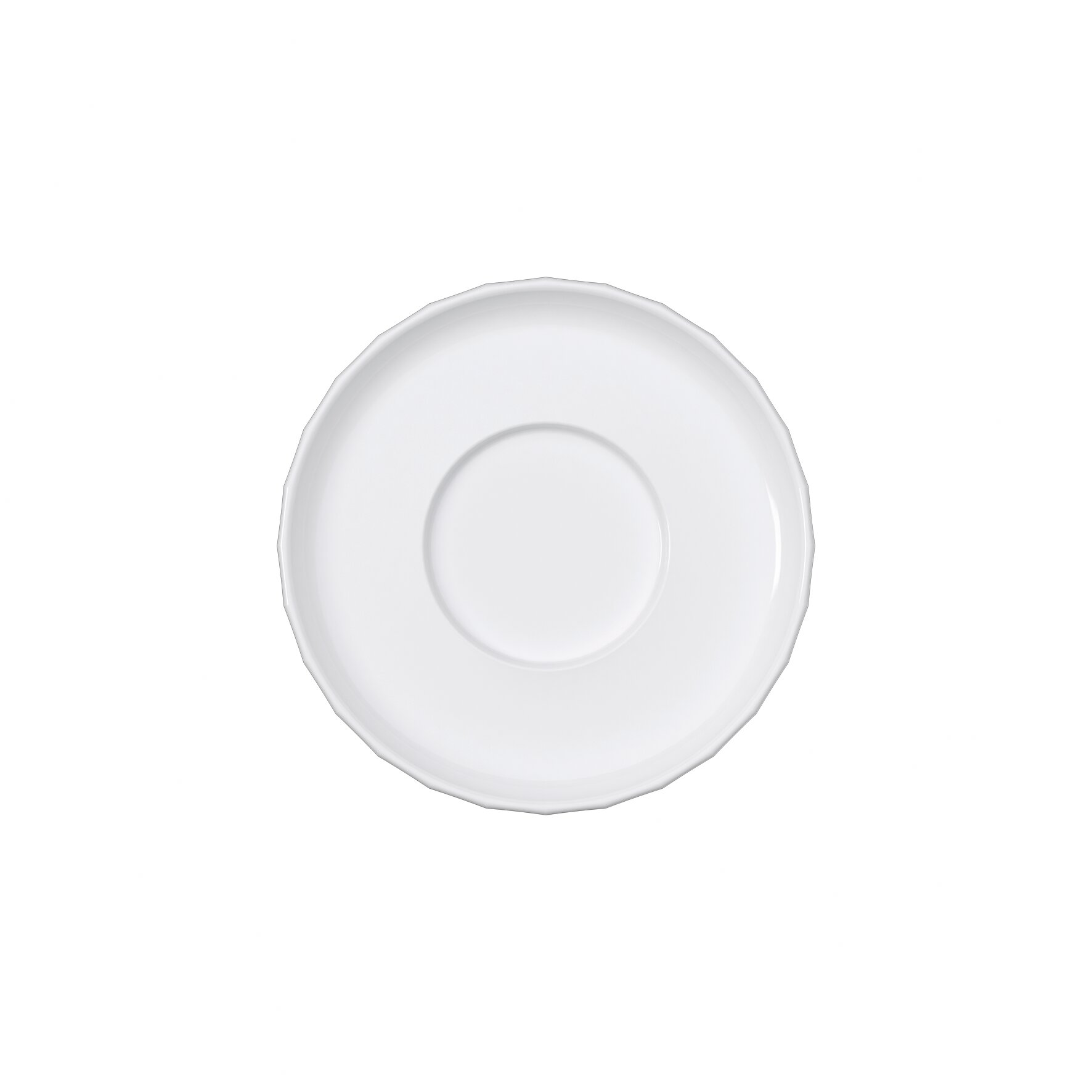 Kombi-Untertasse rund 158 mm Edge