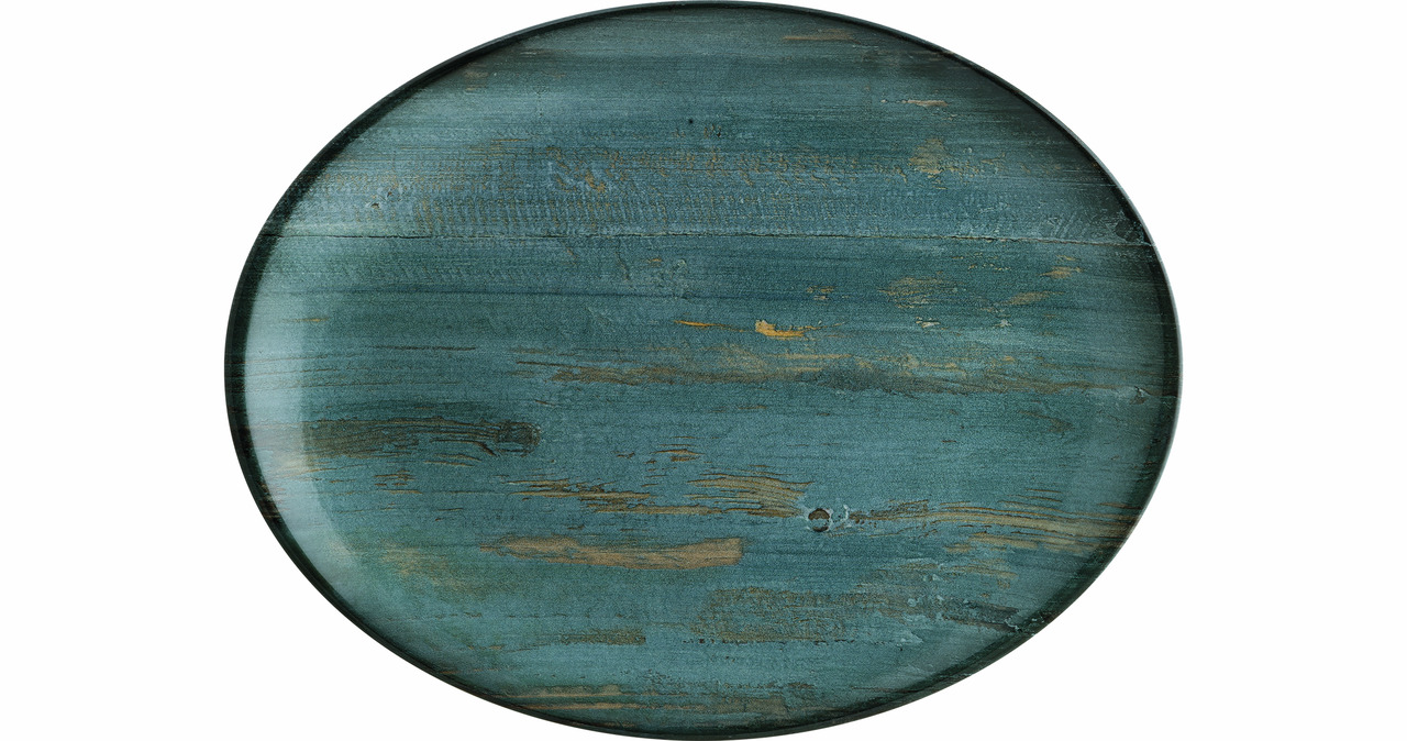 Platte oval Moove 250 x 190 mm Madera Mint