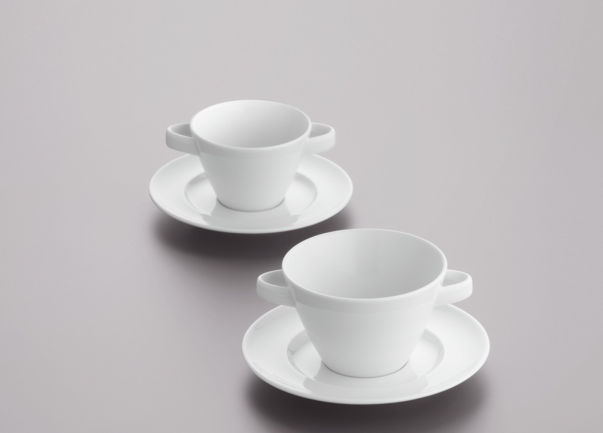 Teller flach mit schmaler Fahne 210 mm für 0,80 l Eintopfschale als Untertasse
