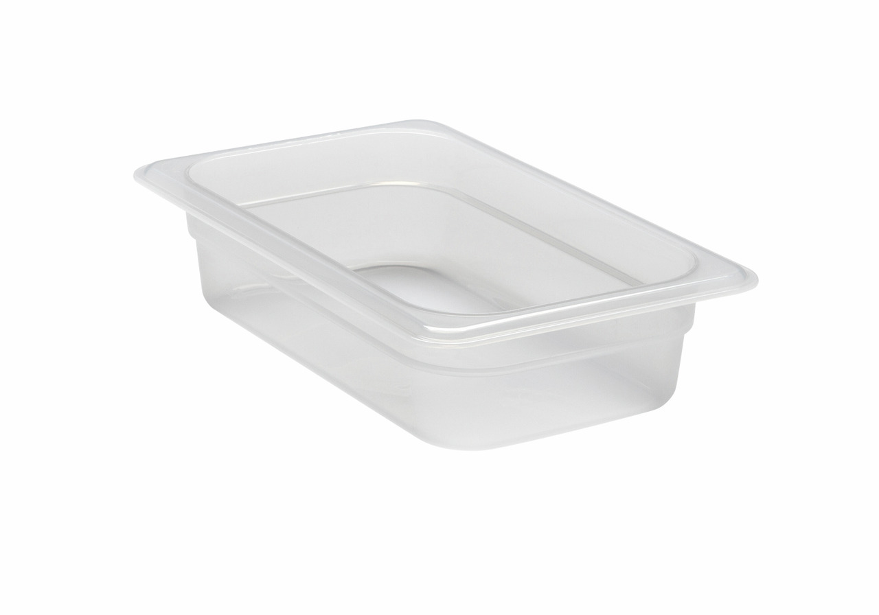 Frischhaltebox GN 1/4 265 x 162 x 65 mm Polypropylen transparent Frischhaltebox GN 1/4 265 x 162 x 65 mm Polypropylen transparent