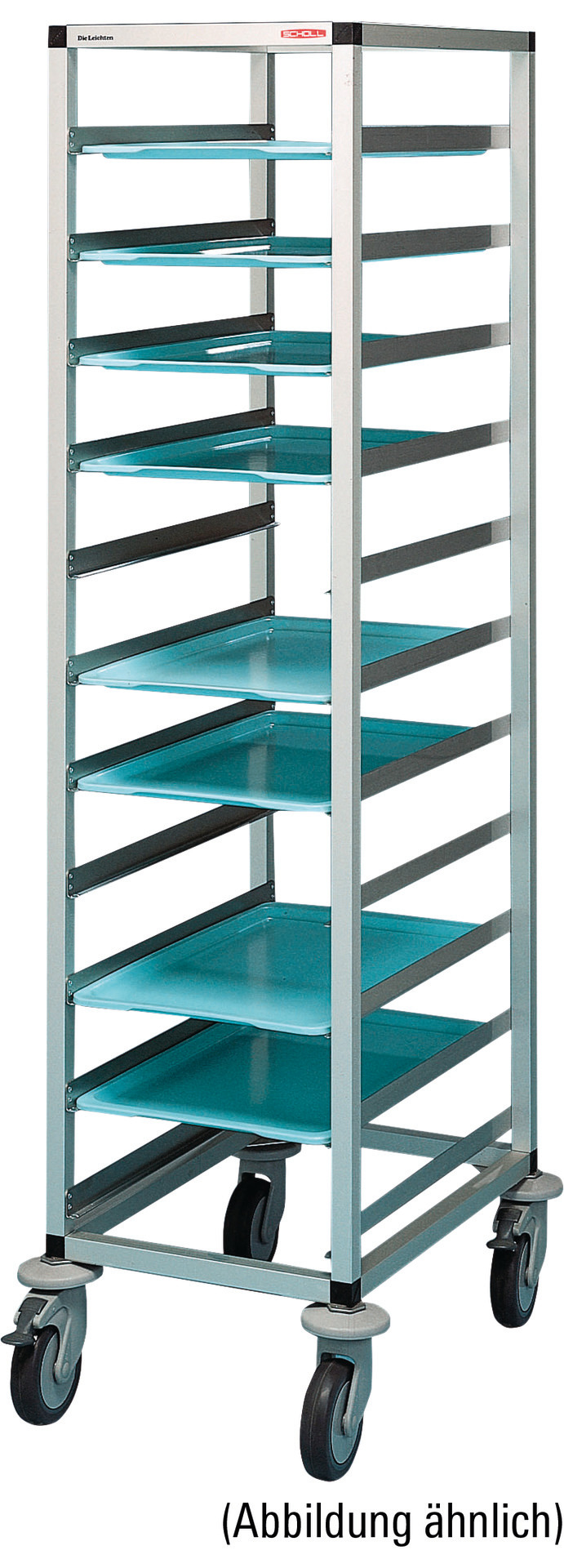 Regalwagen für 18 GN-Tabletts /  120 mm Abstand