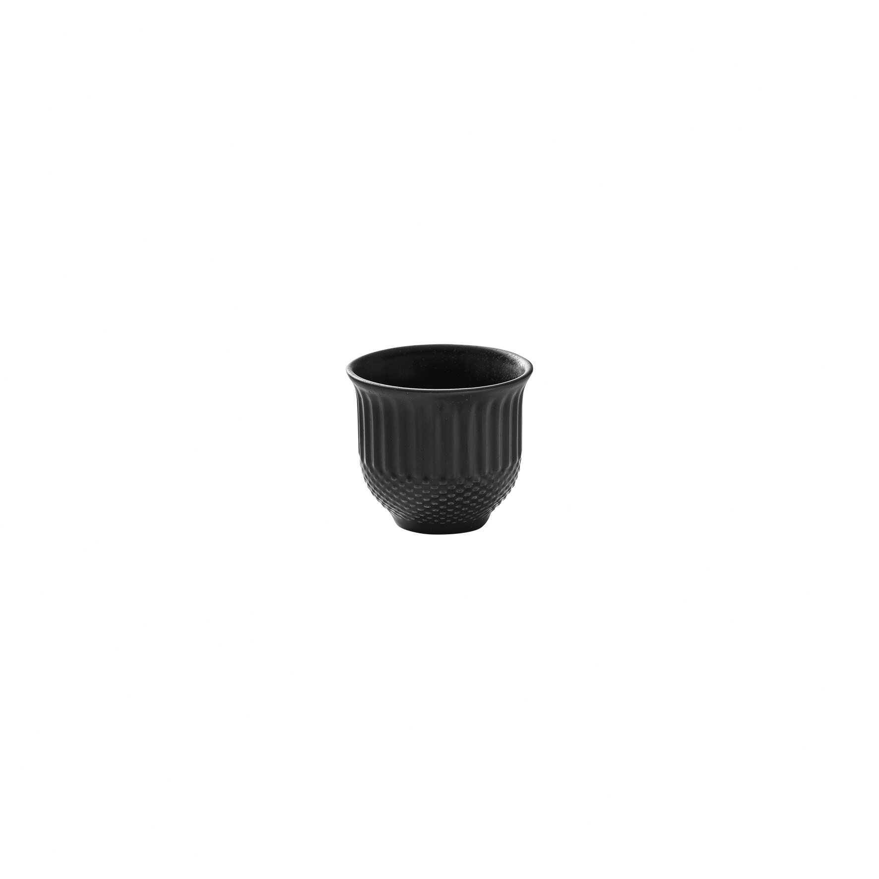 Tasse Relief 60 mm / 0,09 l coal Pine