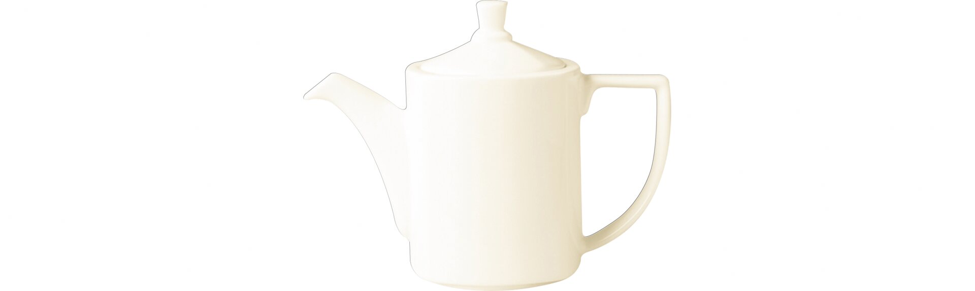Kaffeekanne mit Deckel 0,35 l crème