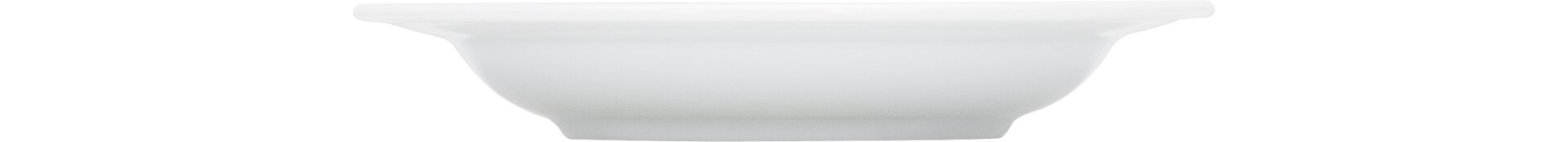 Teller halbtief mit Fahne 191 mm / 0,25 l