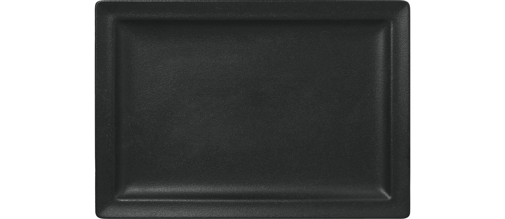 Teller flach rechteckig 330 x 230 mm volcano Neofusion