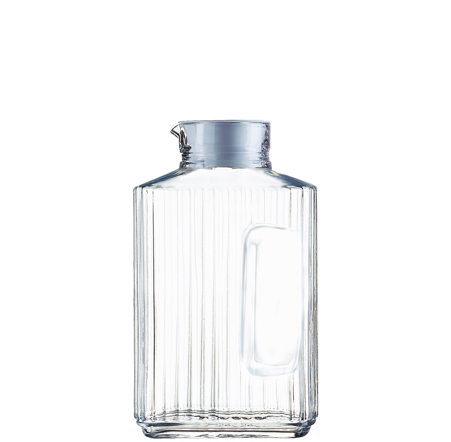 Kühlschrankgießer mit Deckel 145 mm / 2,00 l transparent