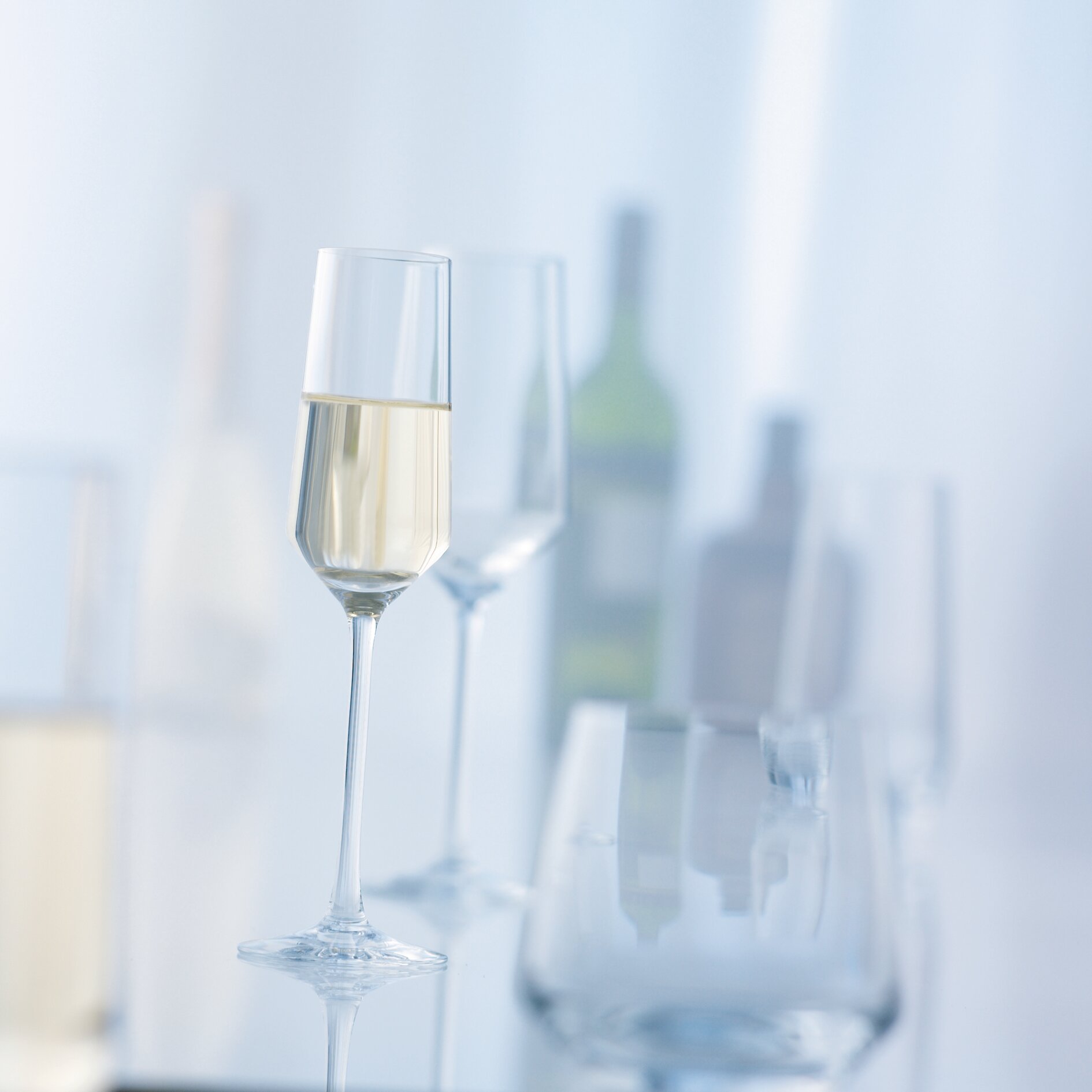 Sektglas 72 mm / 0,22 l mit Moussierpunkt