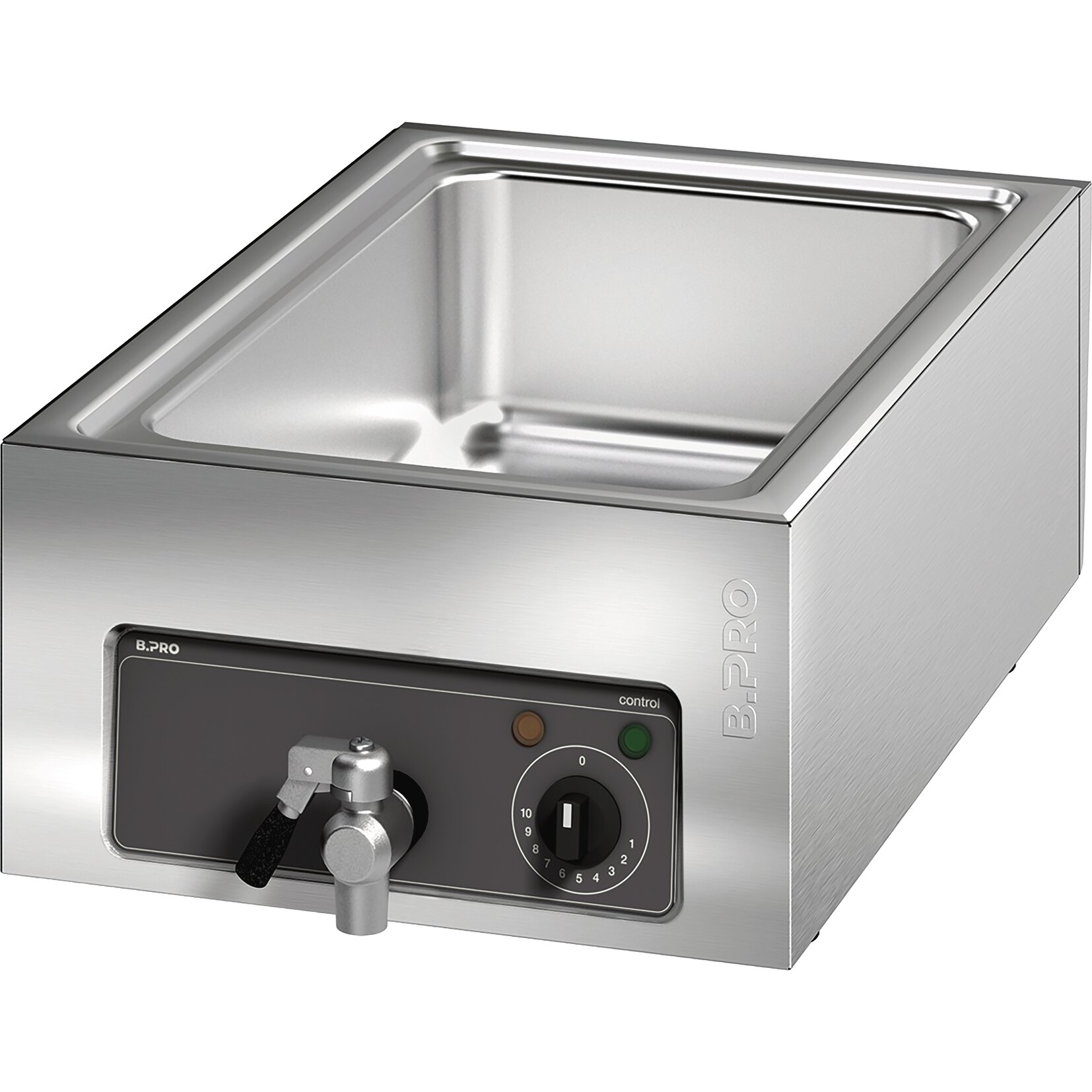 Elektro-Bain-Marie GN 1/1 Wanne 509 x 304 mm / Auftischgerät