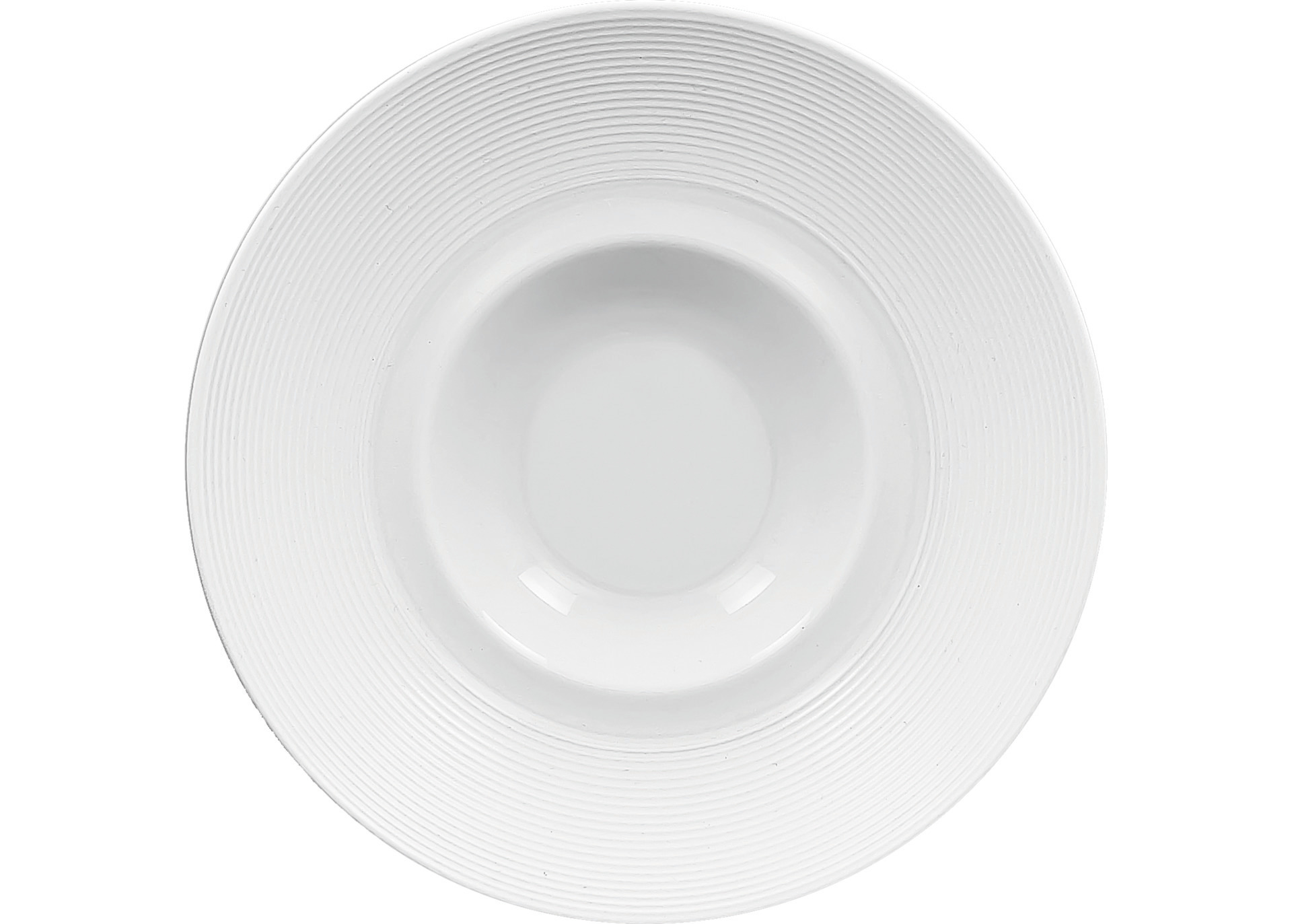 Gourmetteller tief 260 mm plain-white