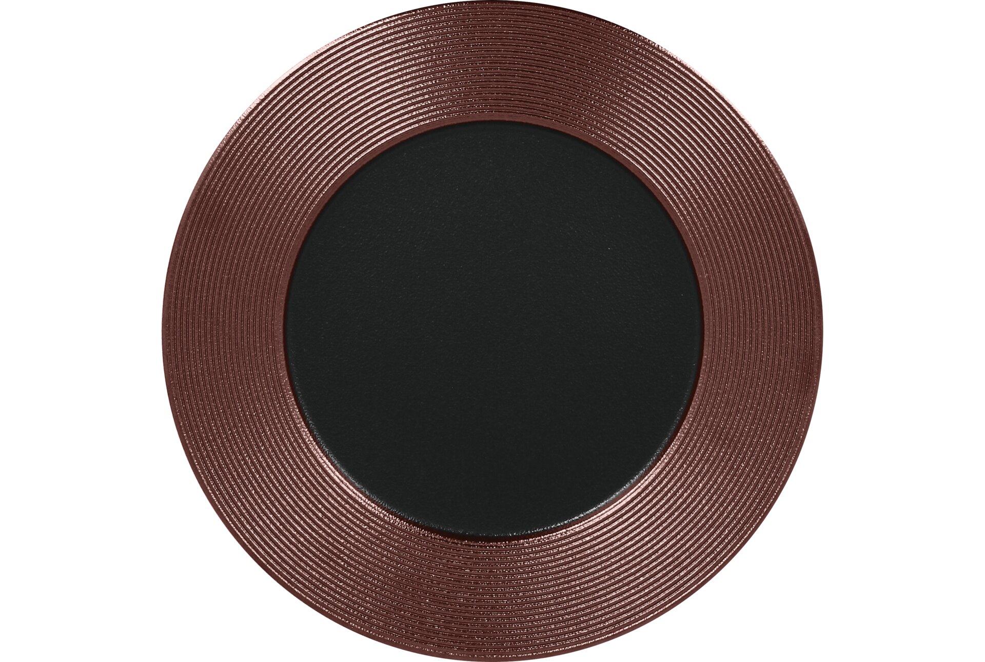Teller flach 290 mm bronze