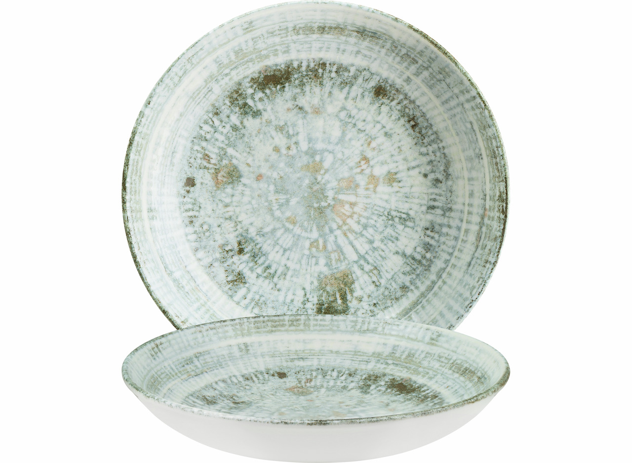 Teller tief Bloom 250 mm Odette Olive