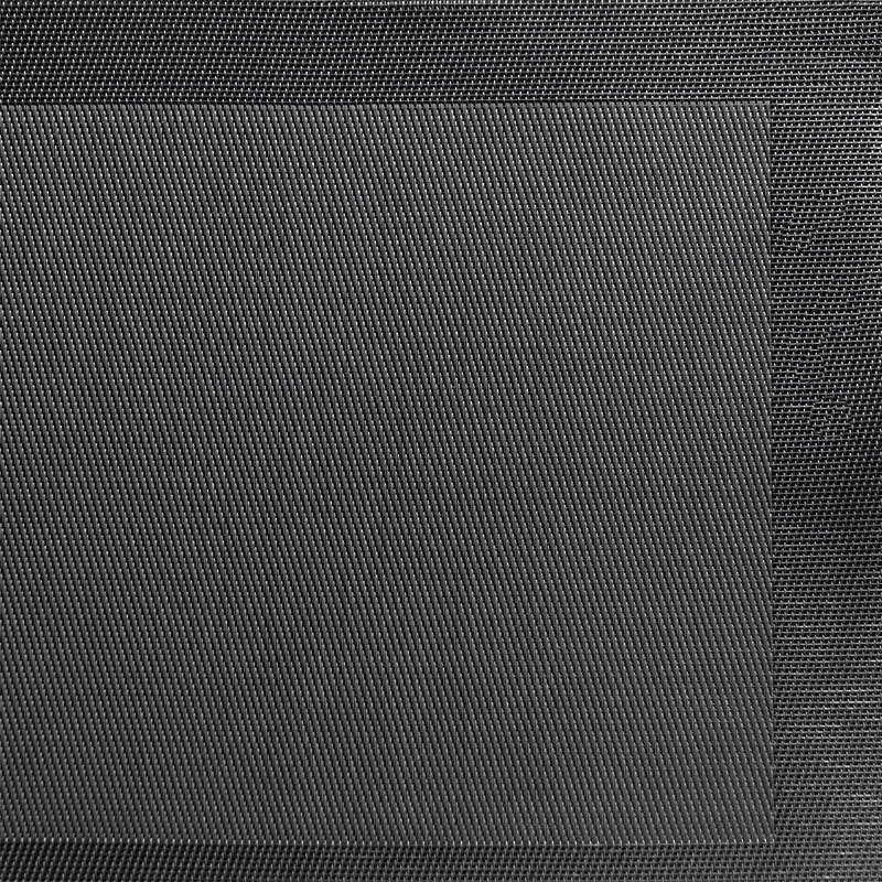 Tischset Feinband FRAMES 450 x 330 mm schwarz