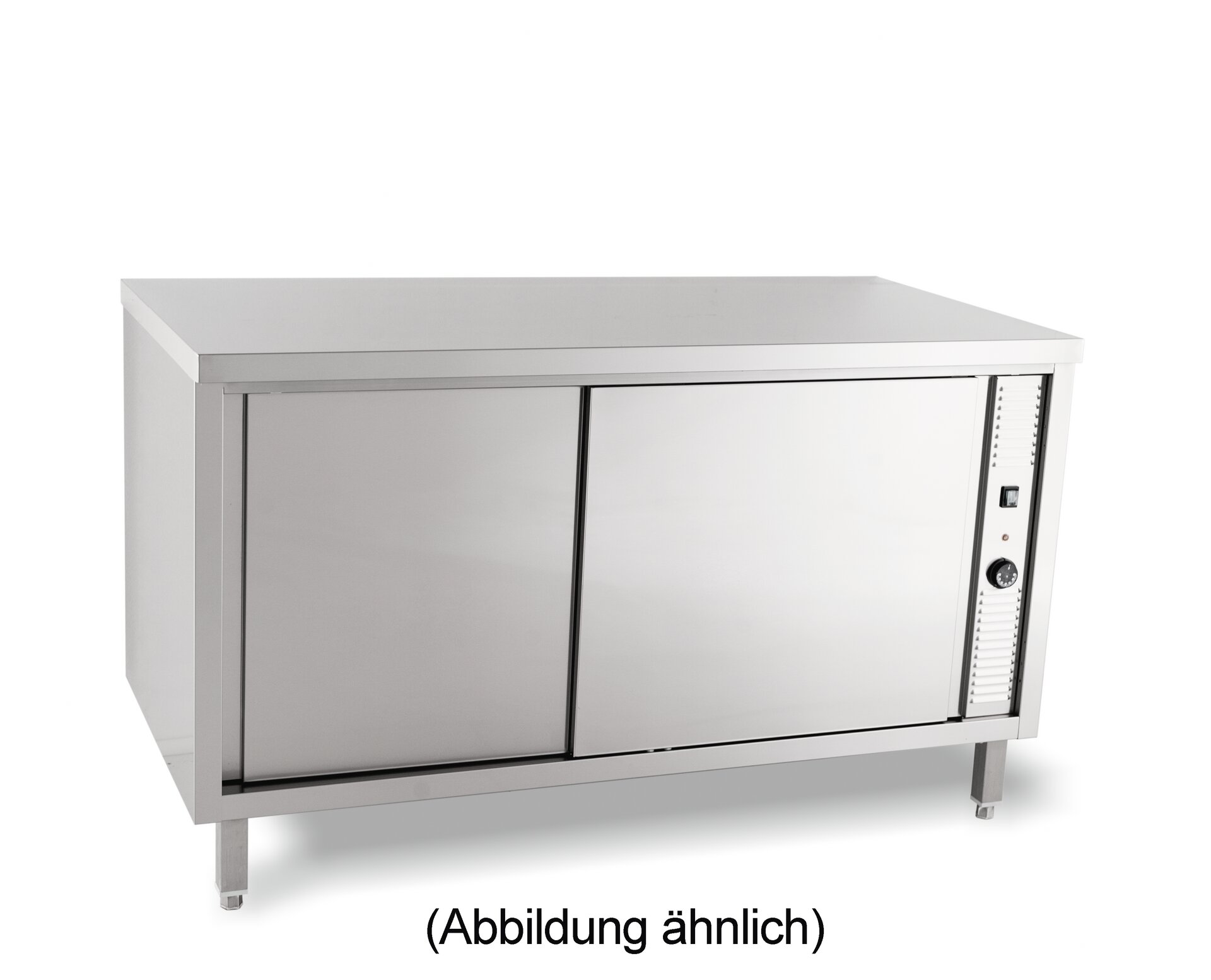 Wärmeschrank mit Flügeltüren ohne Aufkantung 1200 x 600 x 850 mm
