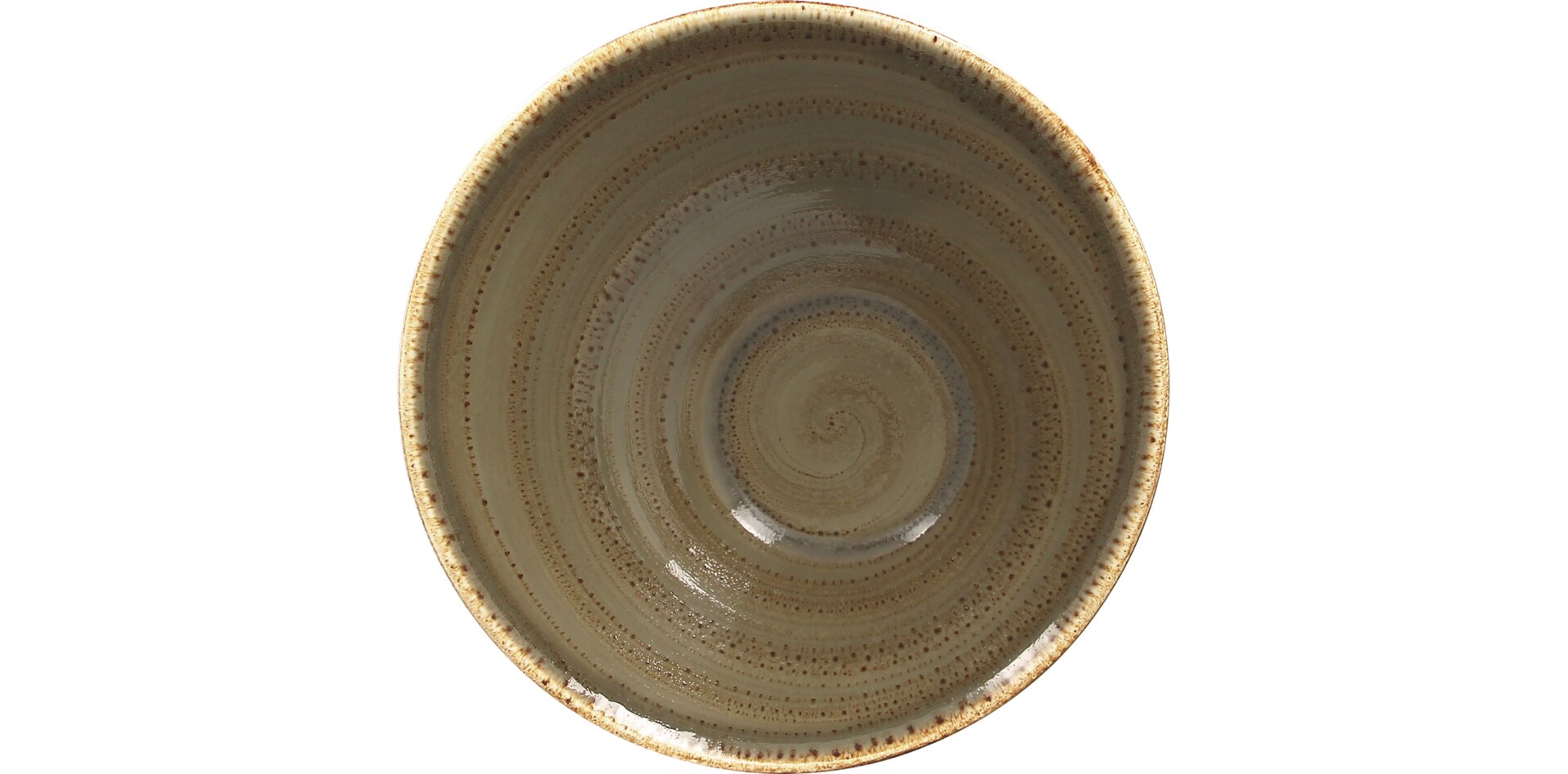 Schale asymmetrisch 220 mm / 0,65 l alga