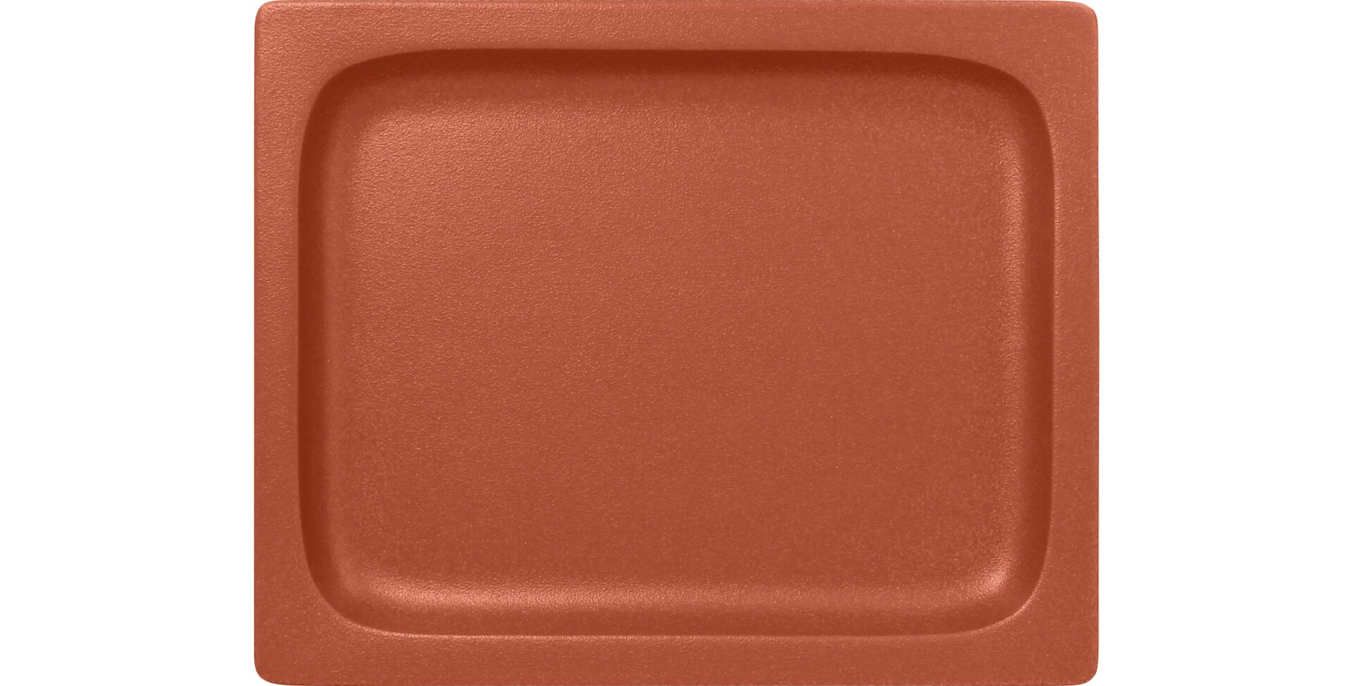 GN-Schale GN 1/2 flach 325 x 265 x 20 mm / 1,30 l terra Neofusion