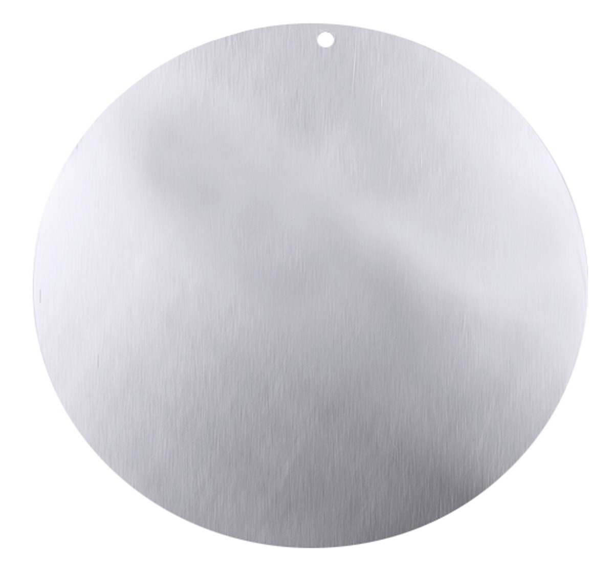 Tortenunterlage 400 mm mit Aufhängeloch aus Aluminium