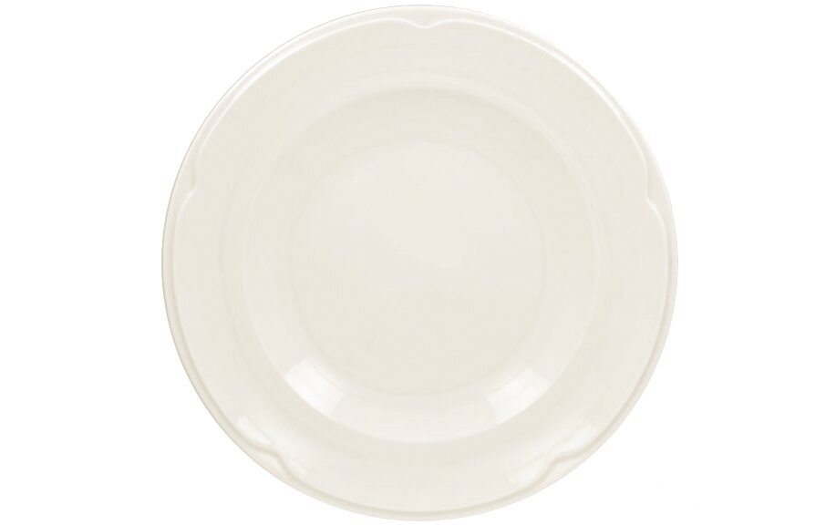 Teller flach 240 mm creme Anna
