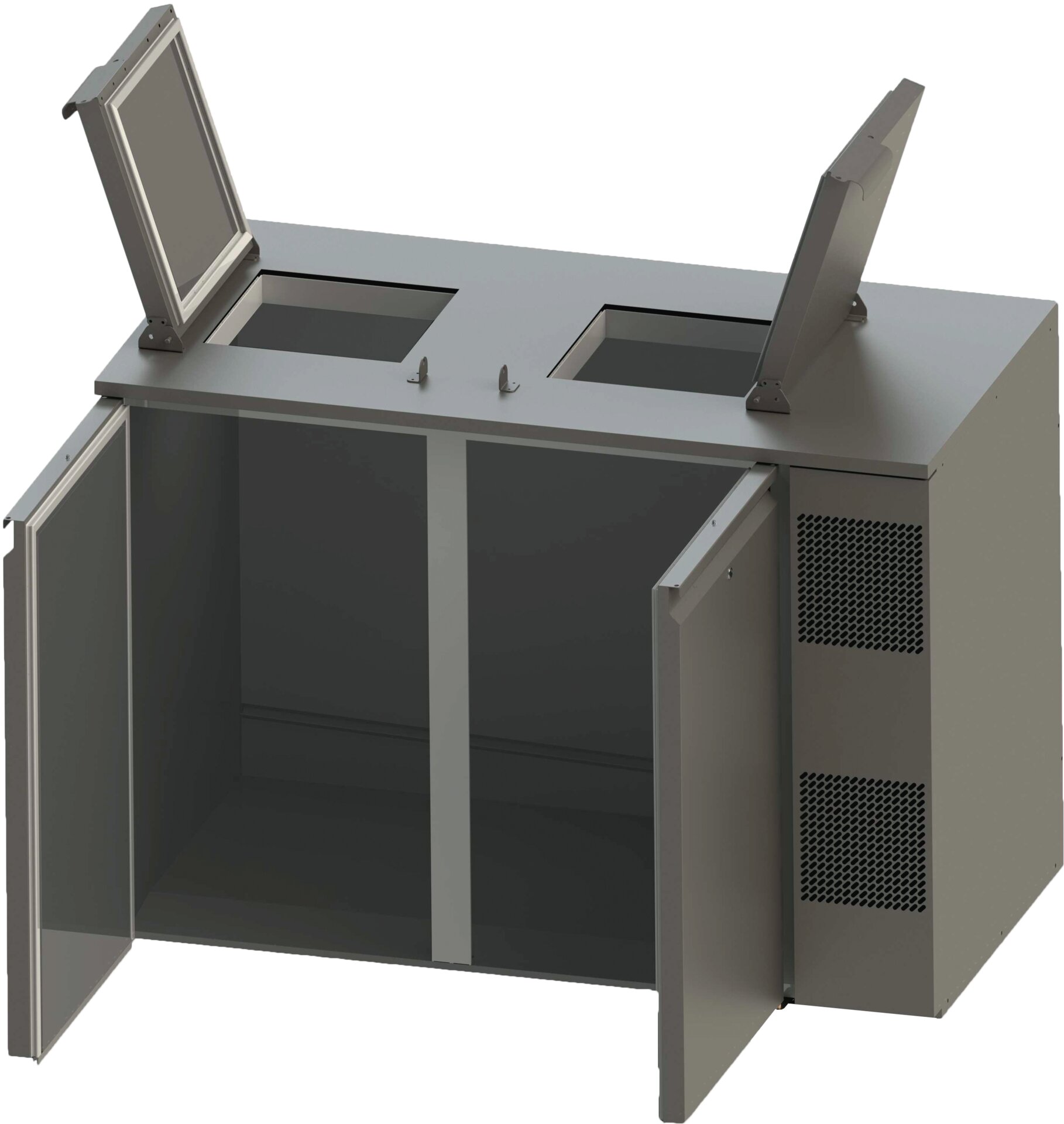 Konfiskatkühler für 2 x 120 bzw. 2 x 240 l, für Zentralkühlung