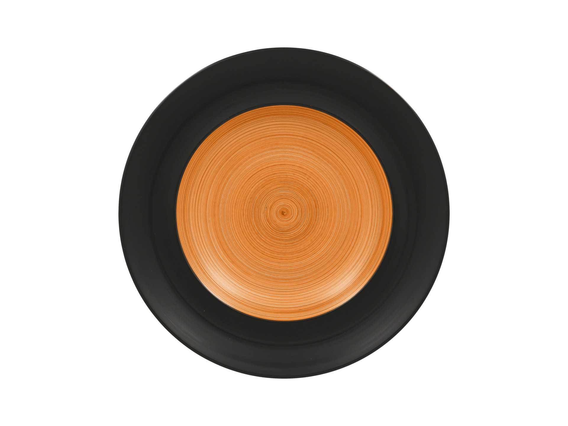 Teller tief rund 300 mm chestnut-brown