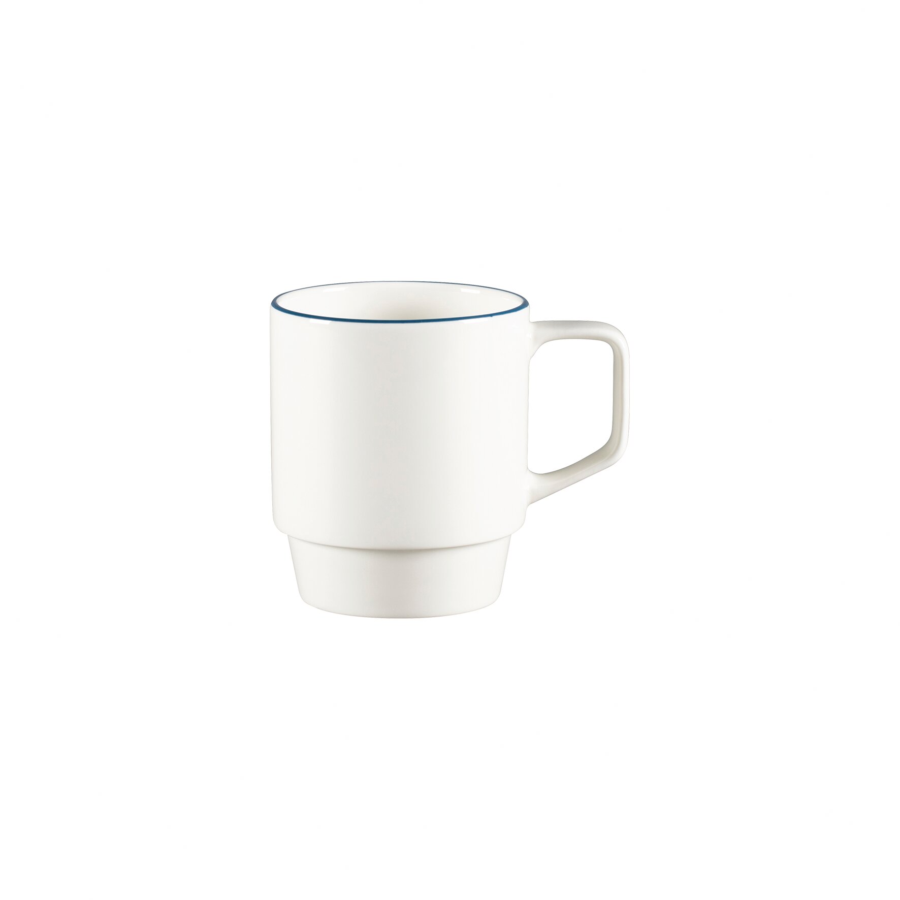 Becher stapelbar 90 mm / 0,42 l blau Filet Sensate