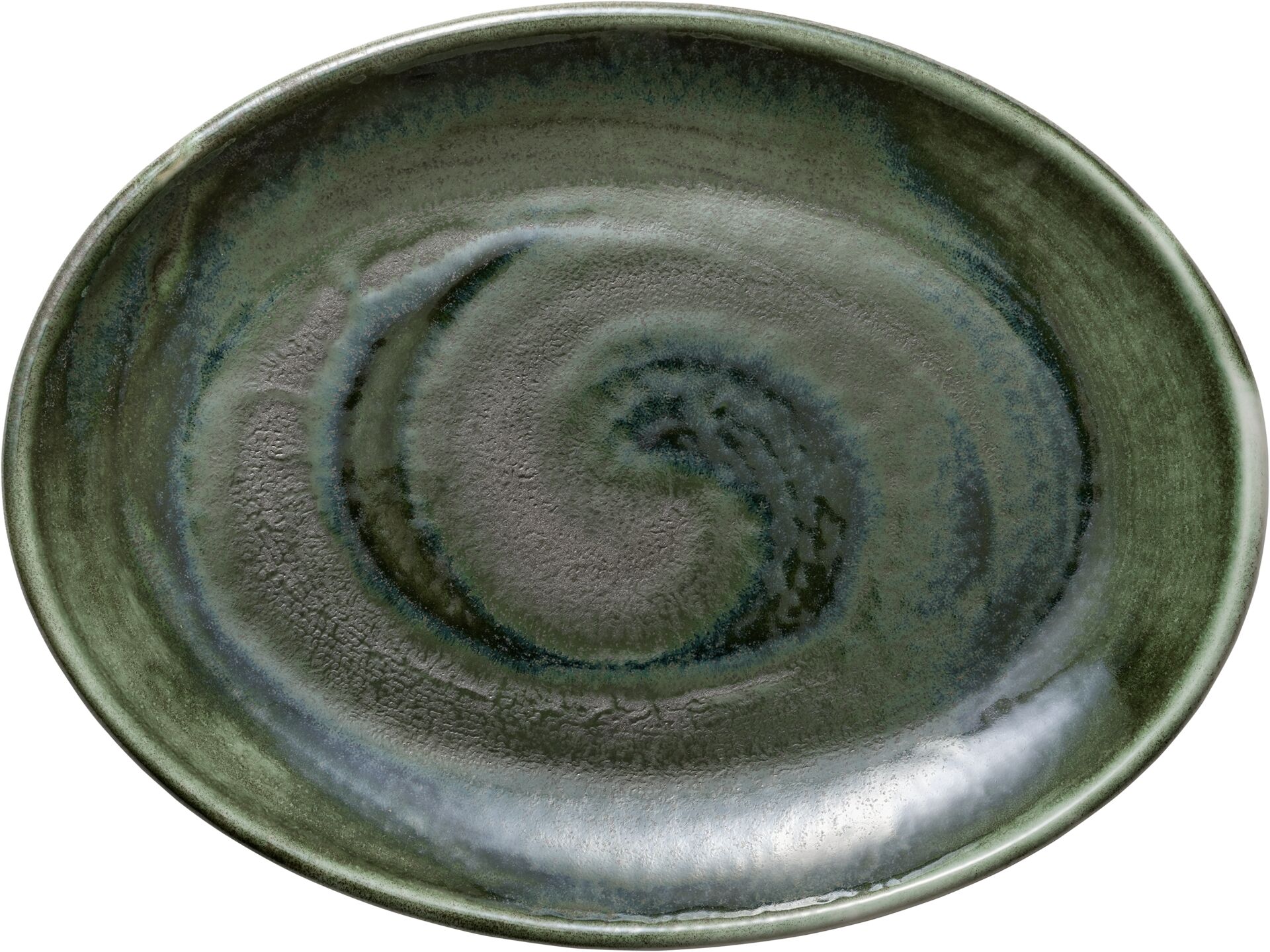 Porzellanserie "Heart & Soul" Avocado Platte oval coup 25x19cm "Heart & Soul" Avocado