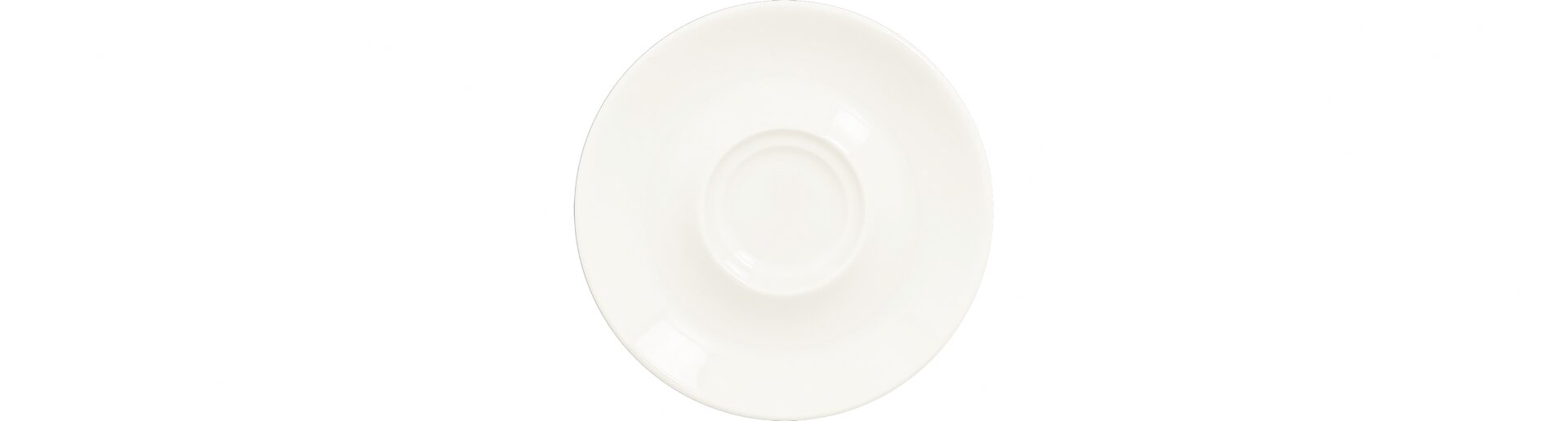 Untertasse swirls 120 mm plain-white für Tassen SWCUSH15 + SWCUSH7