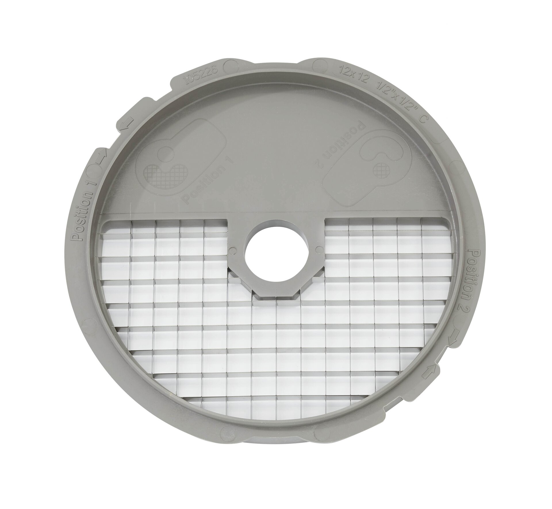 Würfel-Set 12 x 12 x 12 mm / 175 mm Gatter + Schneidescheibe