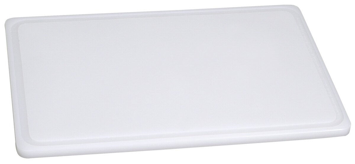 Schneidbrett 600 x 400 x 20 mm mit Saftrille