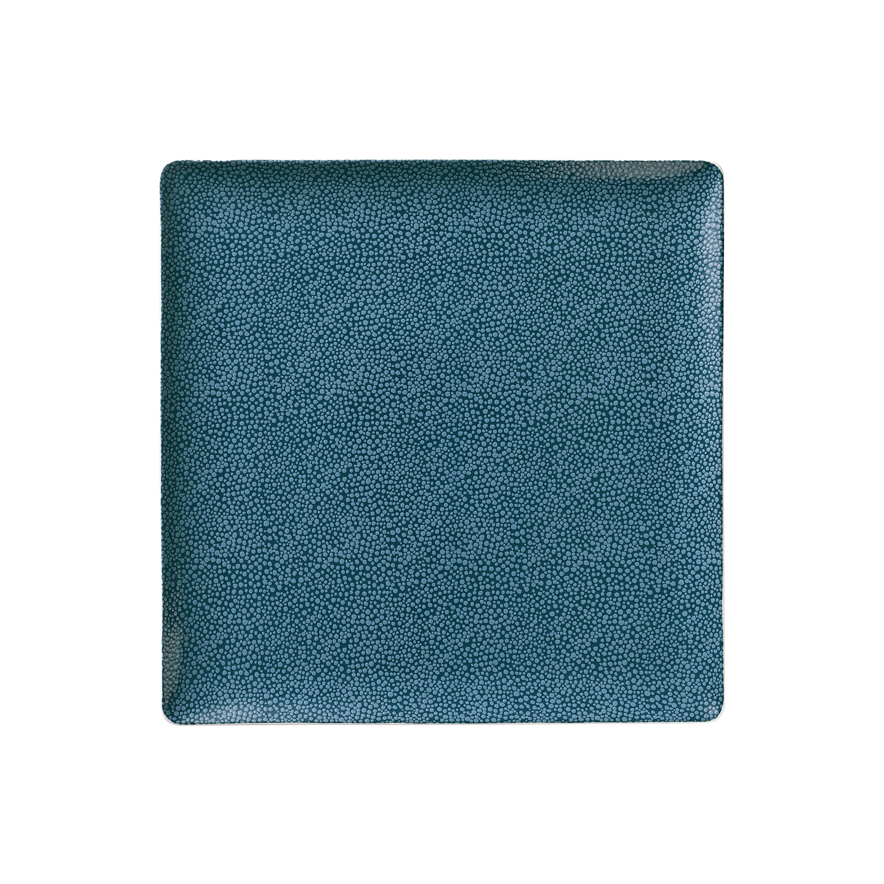 Coupteller flach quadratisch 270 x 270 mm ocean