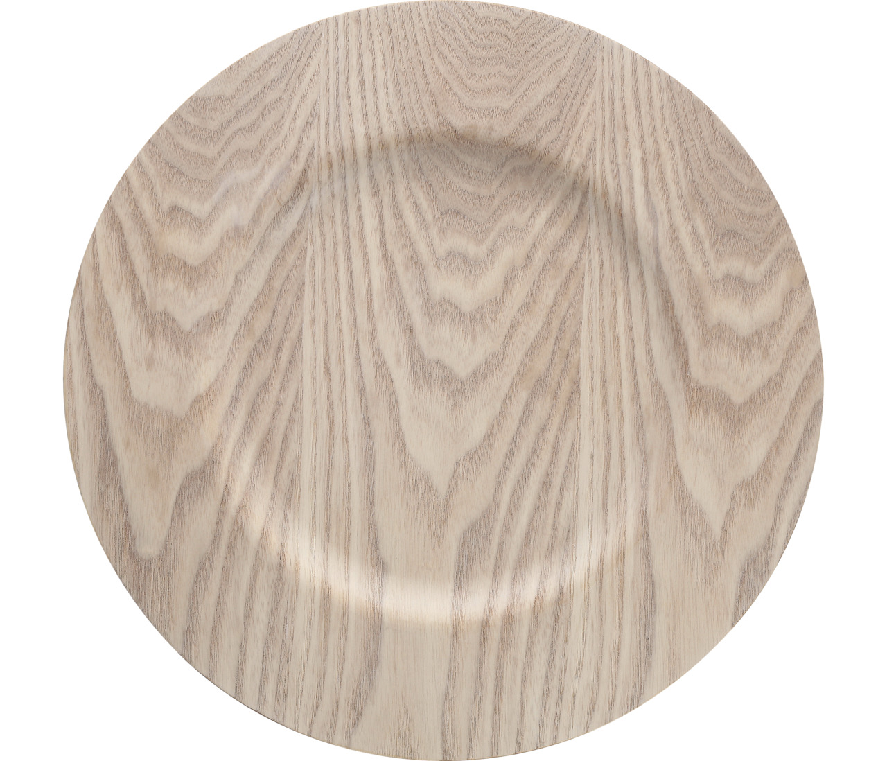 Platzteller 343 mm Furnierholz hellbraun Accessoires