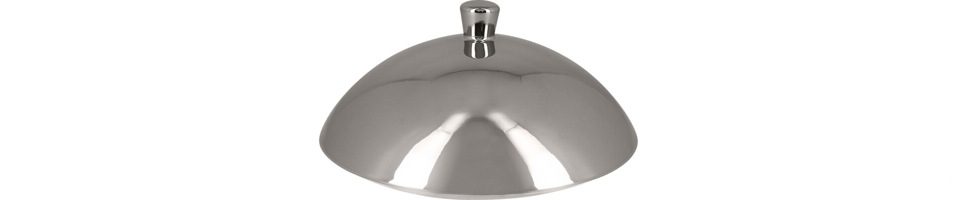 Cloche 155 mm silver für Gourmetteller FDGD29