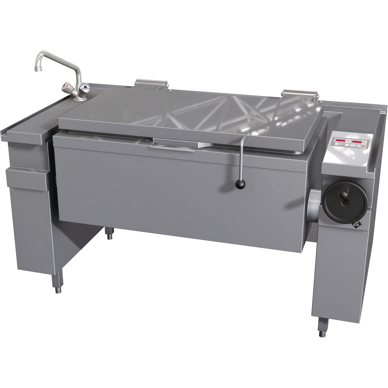 Elektro-Kipp-Braisière Magnum 143,00 l Handkippung GN 3/1 / 300 mm tief