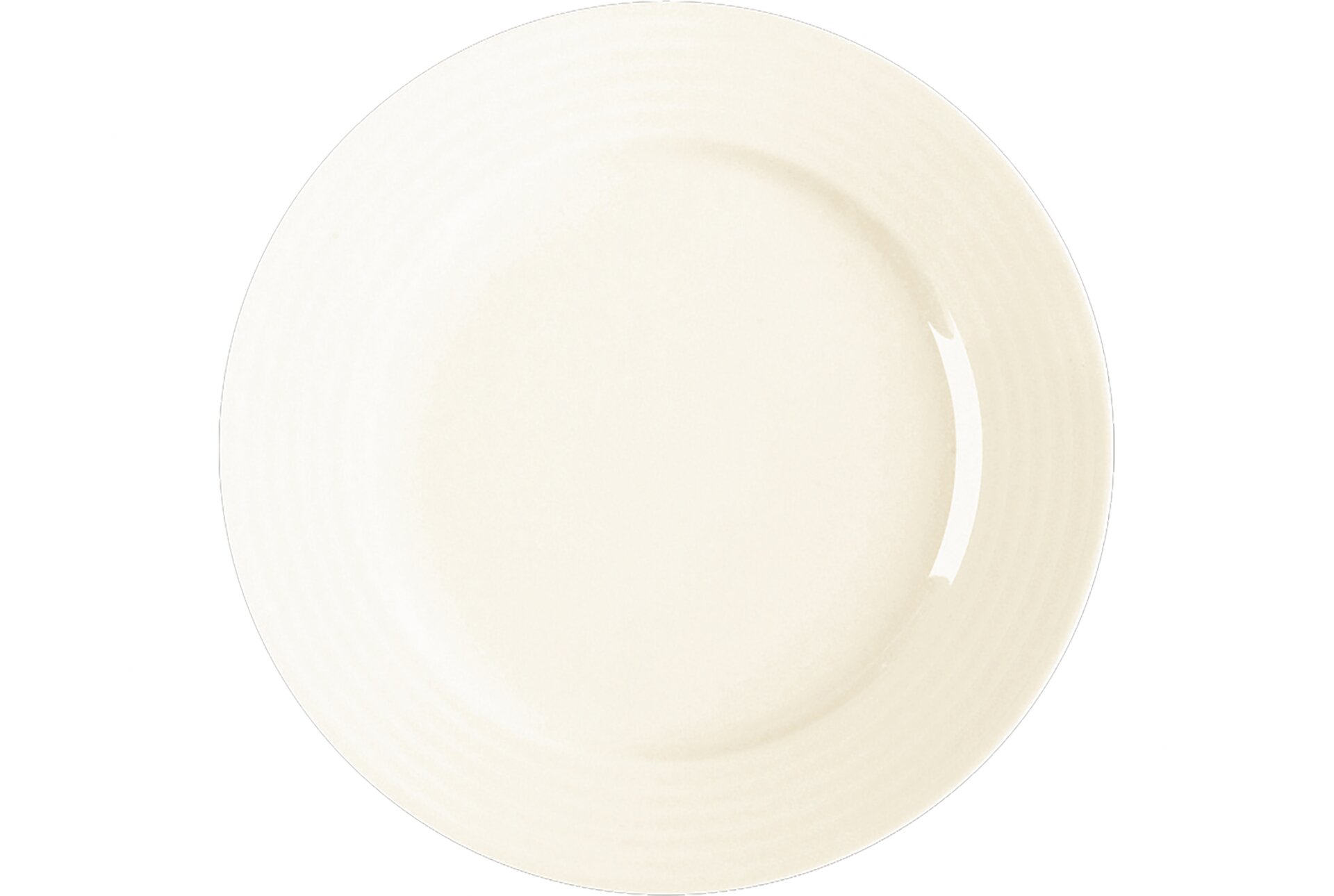 Teller flach 290 mm crème