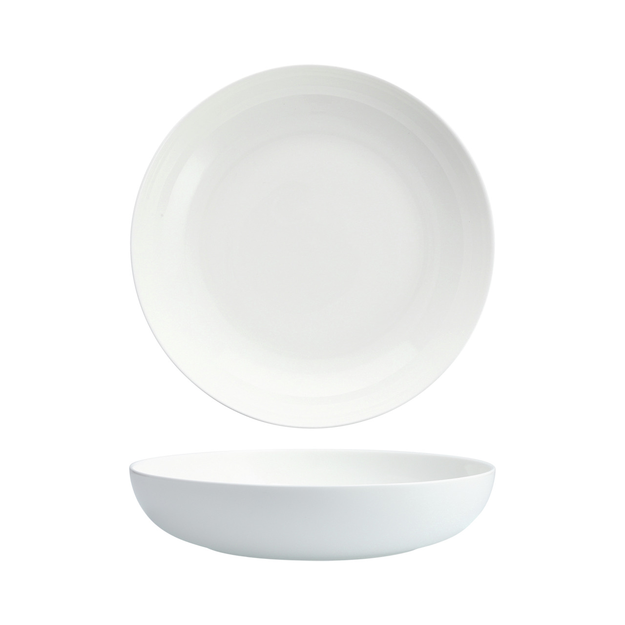 Coupeteller tief 235 mm weiß Modern Coupe