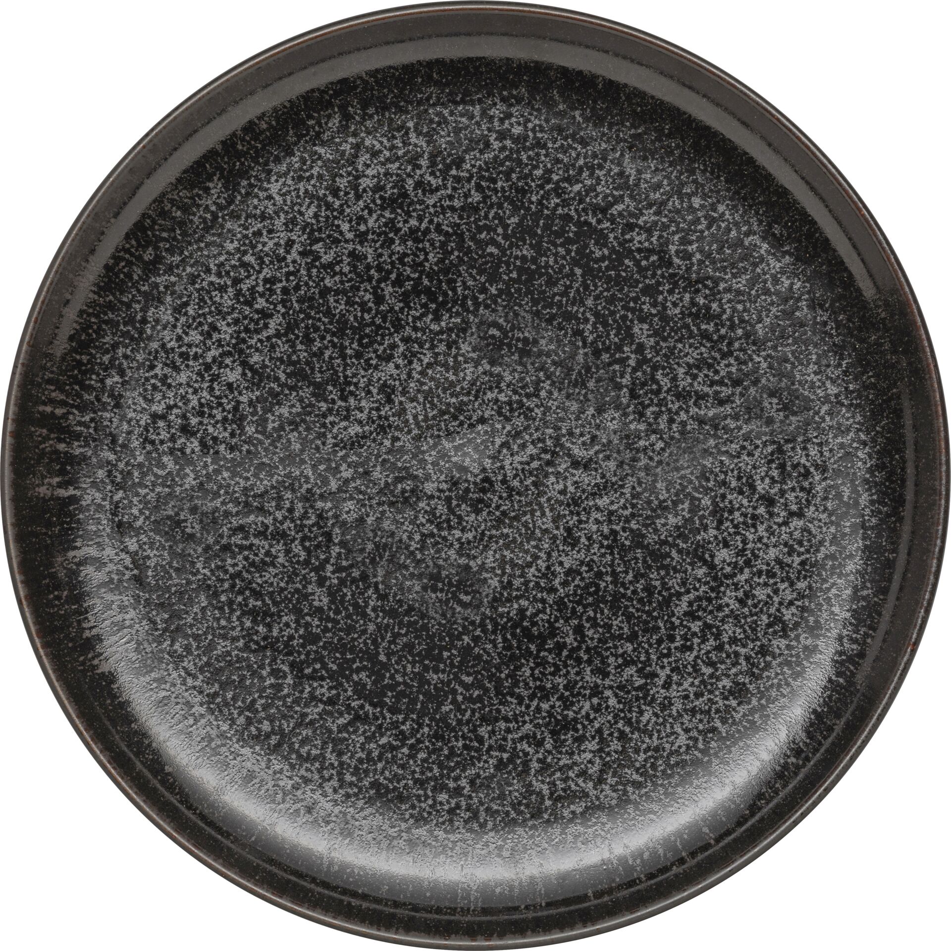 Porzellanserie ?Ebony" Teller flach rund Ø26,5cm