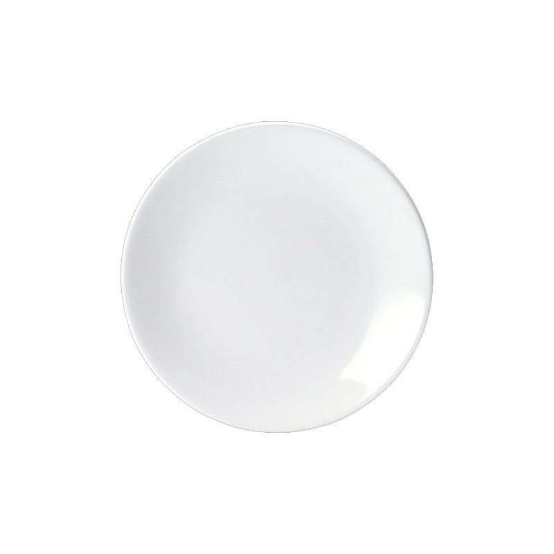 Teller 203 mm weiß Contour