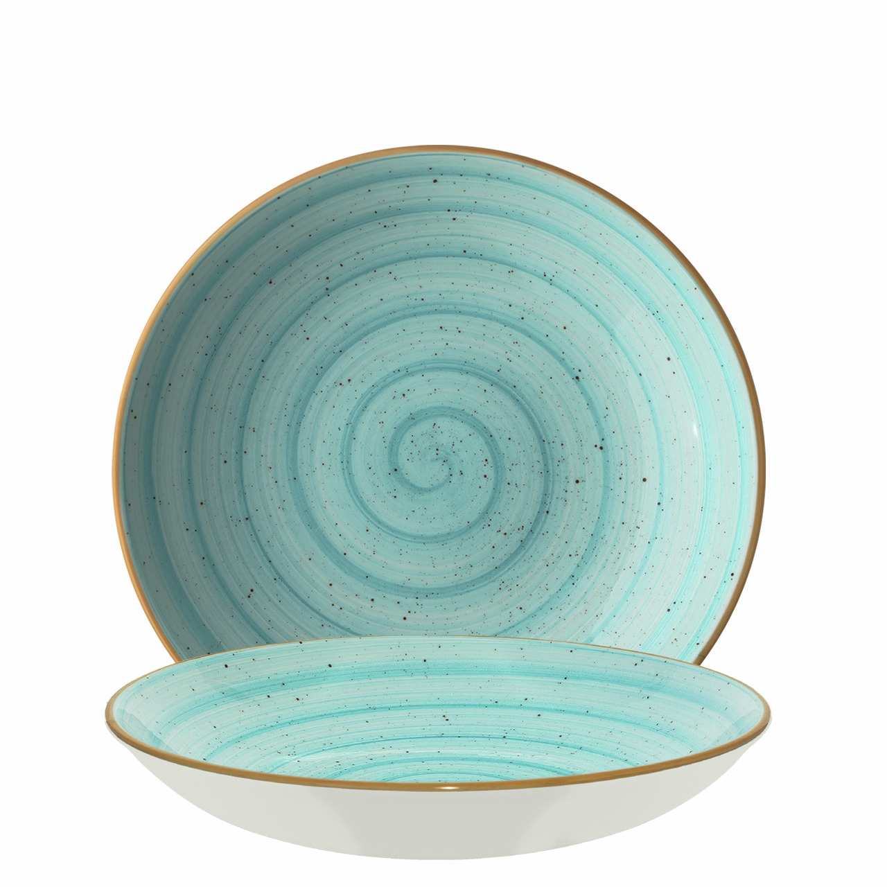 Teller tief Bloom 250 mm / 1,30 l Aura Aqua