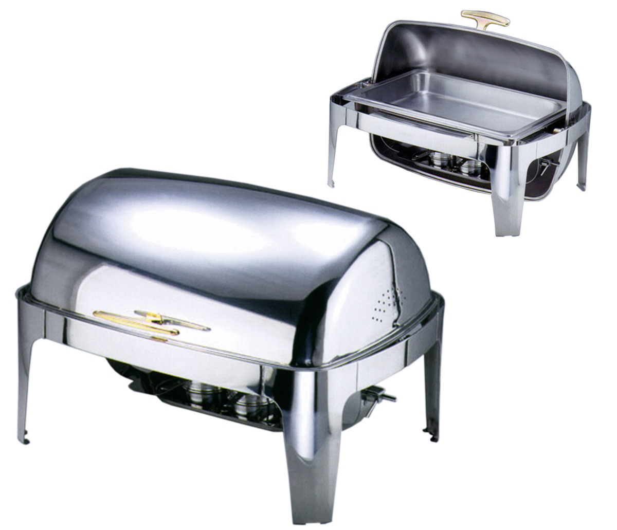 GN-Rolltop Chafing Dish GN 1/1 8,50 l / 670 x 490 x 440 mm